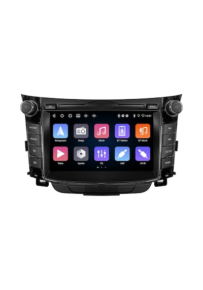 Hyundai İ30 Android Multimedya Sistemi 2012-2016 Crv-4901rd 7"