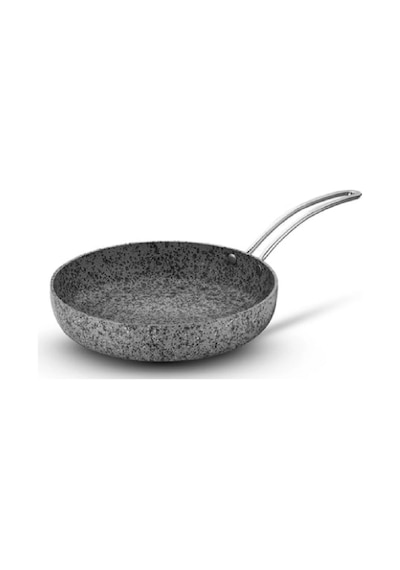 Brioni Stone-h 24 Cm Çizilmez Yanmaz Yapışmaz Tava Sh-104 Gri