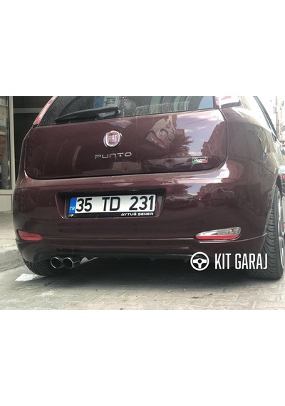 Fiat Punto 2010-2018 Evo Arka Ek Plastik Boyalı