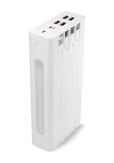 Powerway 30.000 Mah Pd 22.5w Dahili Kablolu Hızlı Şarj Gerçek 30.000 Mah Qc30s Beyaz Powerbank Powerway 30.000 Mah Pd 22.5w Dahili Kablolu Hızlı Şarj Gerçek 30.000 Mah Qc30s Beyaz Powerbank