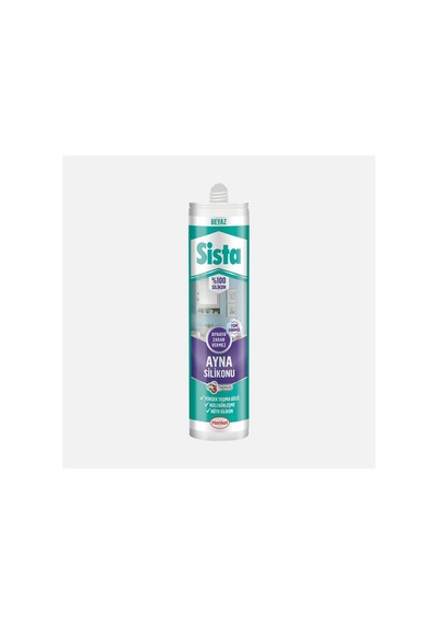 Sista Neutral Silikon Ayna Silikonu-beyaz 280 Ml