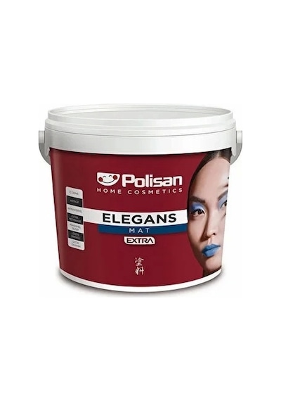 Polisan Elegans 12.5 Lt A Baz İç Cephe Silikonlu Antibakteriyel Boya Polisan Elegans 12.5 Lt A Baz İç Cephe Silikonlu Antibakteriyel Boya