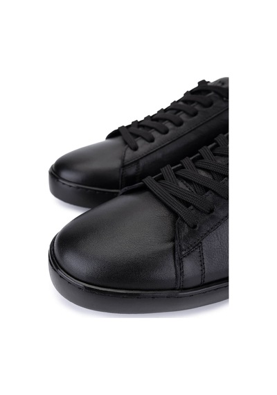 Tamer Tanca Erkek Hakiki Deri Siyah Sneakers & Spor Ayakkabı 1174 041 Erk Ayk Sk25-26 Sıyah Dr Siyah