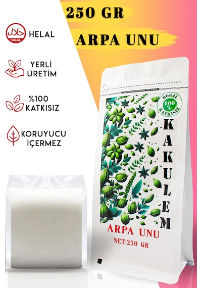 Kakulem Ata Tohum Katkısız Arpa Unu 250 G