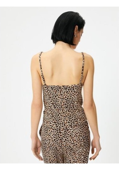 Koton Tanktops-leopar Desenli