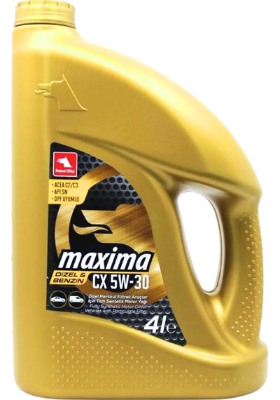 Petrol Ofisi Motor Yağı 5w30 Cx 4lt Partiküllü