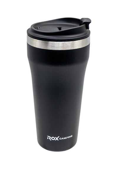 Rox Camping 0190 Kahve Termosu 0.48 Lt - Siyah Siyah