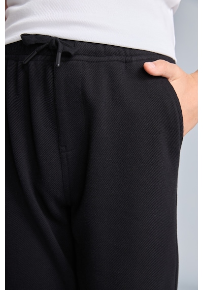 Defacto Regular Fıt Düz Paça Pantolon Erkek Çocuk G4035a826aubk81 Siyah-bk81