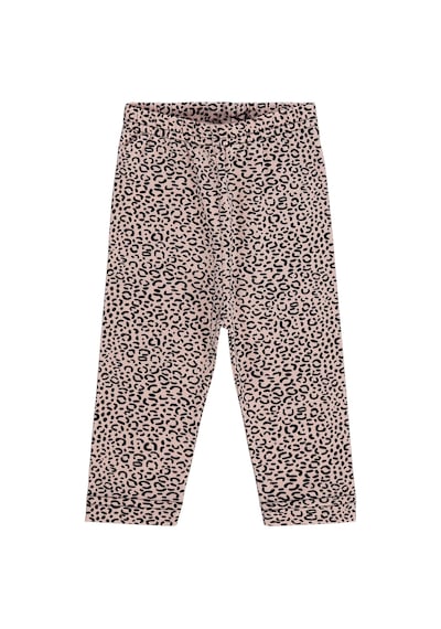Civil Baby Leopar Baskılı 6-18 Ay Tayt - Siyah 12-18 Ay
