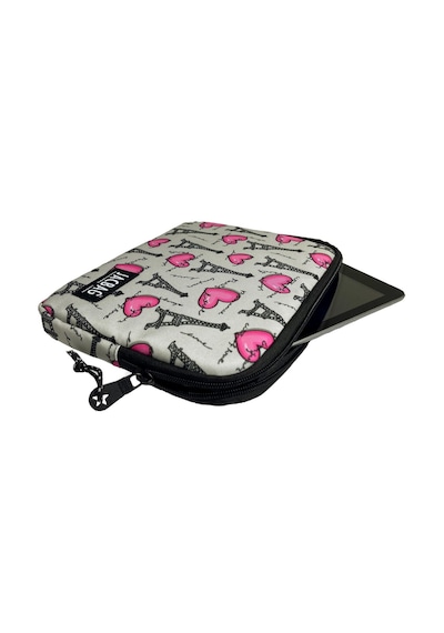 Jacbag Paris Gri/pembe Kadın/kız Çocuk Tablet Çantası/kılıfı Suya Dayanıklı Malzeme Tablet Kılıfı Jacbag Paris Gri/pembe Kadın/kız Çocuk Tablet Çantası/kılıfı Suya Dayanıklı Malzeme Tablet Kılıfı
