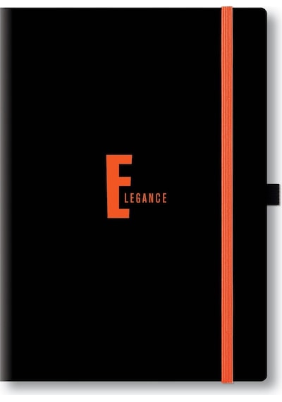 Elegance A5 Defter Kareli 160 Syf Ciltli