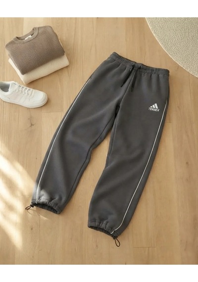 Alc Sportwear Erkek Çocuk Füme Paça Stopperlı Eşofman Altı