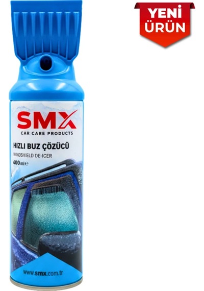 Hızlı Buz Çözücü Dahili Kazıyıcılı 400ml Beyaz - Mavi