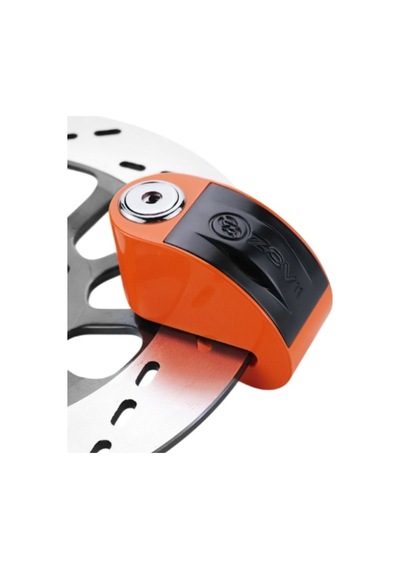 Zovii Alarmlı Motosiklet Disk Kilidi 6mm 120 Db Kırmızı