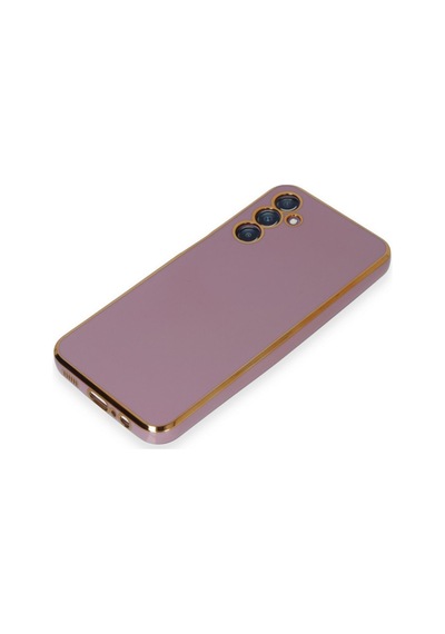 Samsung Galaxy Uyumlu M14 5g Kılıf Volet Silikon - Mor Bz8683140623616