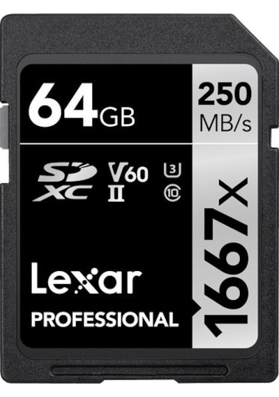 Lexar Professional 1667X LSD64GCBNA1667 64 GB SDXC UHS-II Hafıza Kartı