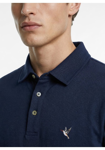Fabrika Lacivert Erkek Slim Fit Polo T-shirt F6sm-tst 2121