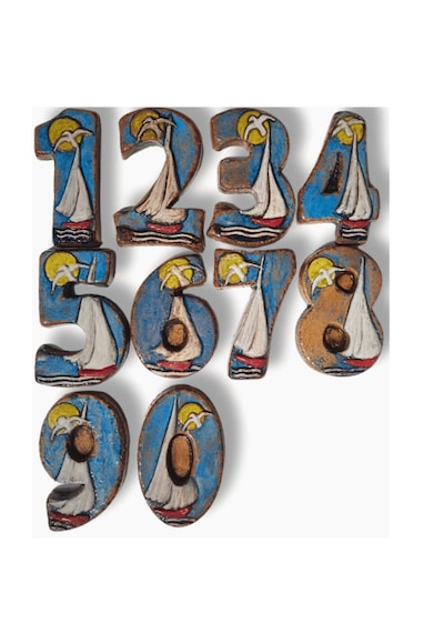 El Yapımı Deniz Temalı Seramik Kapı No.3 - 8x13 Cm - Akdeniz/ege Ruhu - Dekoratif Ev, Villa, Site Girişi, Dış Mekan Ve Apartman Girişi - El Yapımı Deniz Temalı Seramik Kapı No.3 - 8x13 Cm - Akdeniz/ege Ruhu - Dekoratif Ev, Villa, Site Girişi, Dış Mekan Ve Apartman Girişi -