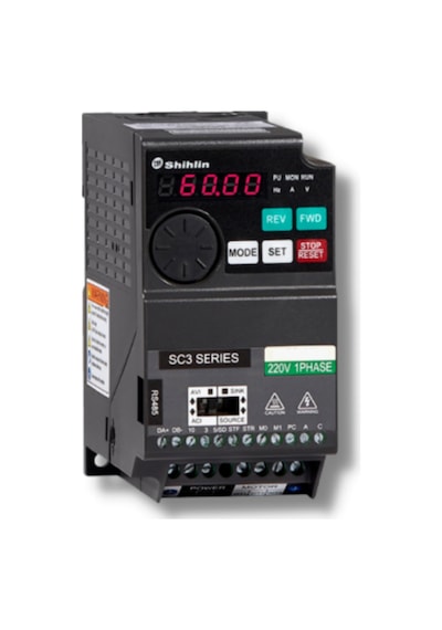 Sl3-021-0.75k Shihlin 0.75 Kw Monofaze 220vac Hız Kontrol Cihazı Sürücü