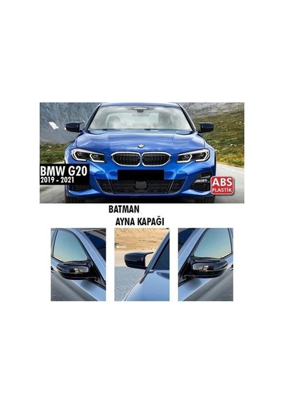 Bmw G20 3 Serisi Batman Yarasa Ayna Kapağı Piano Black Abs Plasti