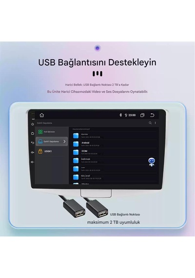 Otolas 2005-2014 Volkswagen Passat Için 8+128gb, Gps, 10 Inç Carplay Destekli, Kameralı Multimedya Navigasyon Ekranı 10"
