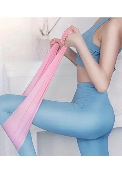 Pilates Lastiği Geniş Çok Renkli