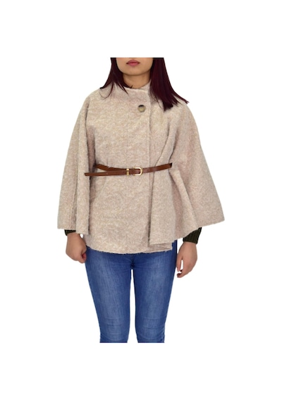 Enisse Kadın Panço Hırka Bgl-st04243 bej