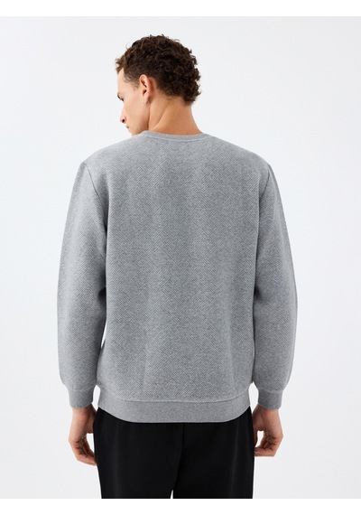LOFT Regular Fit Erkek Sweatshirt Lf2040993 Q1.v1 Gri Melanj