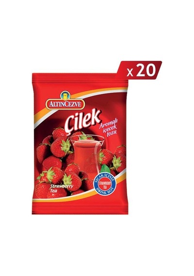 Altıncezve Çilek Aromalı İçecek Tozu 20 x 250 G