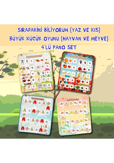 4 Set - 114 Parça Tox Sıradakini Biliyoum ( Yaz . Kış ) ve Büyük