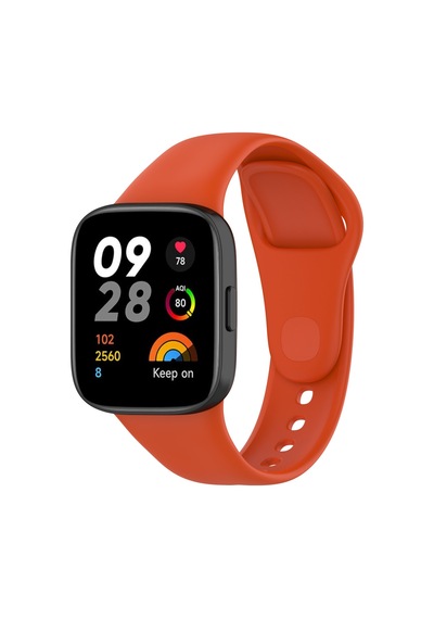Xiaomi Redmi Watch 3 Zore Krd-81 Silikon Kordon-beyaz