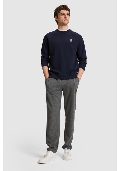 U.S. Polo Assn. Erkek Antrasit Melanj Slim Fit Eşofman Altı 50329409-vr081