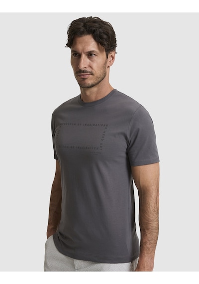 Pierre Cardin Erkek Koyu Gri Tişört 50327871-vr080