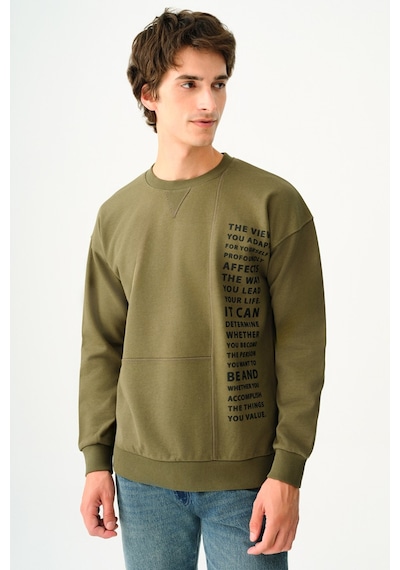 Loft Erkek Sweatshirt Lf2037382 Haki