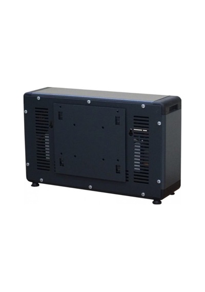 Board 3000w Monofaze Elektrikli Fanlı Isıtıcı Siyah Füme