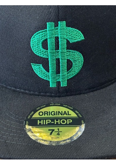 Hamze Dolar Usd Nakışlı Hip Hop Snapback Rapper Basket Cap Şapka