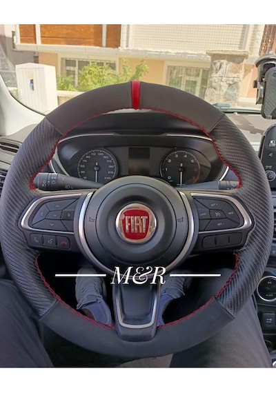 Fiat Egea  Kaplama Deri Direksiyon Kılıfı