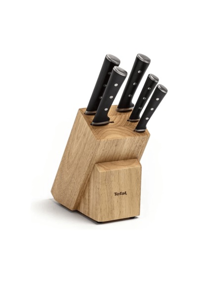 Tefal Ceramic Renew Tava Tencere Ve Ice Force Bıçak Seti Siyah