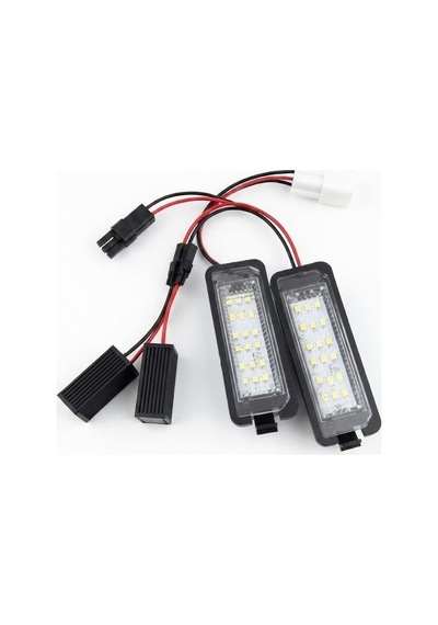 Yan Sanayi Bmw E60 Led Plaka Lambası Seti - Arıza Işığı Yakmaz Canbus Plakalık Aydınlatma