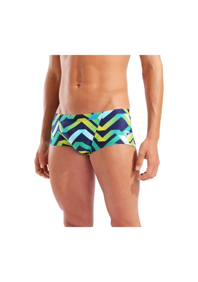 Arena Texture Swim Low Waist Short Erkek Mayo Navy Multi Navy Multi