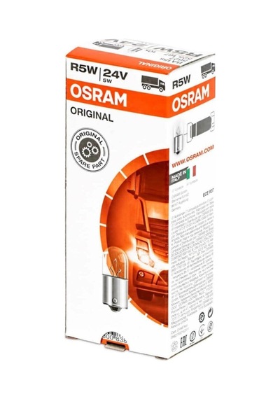 Ahmet Otomotiv Osram 5627 R5w 24 Volt 67 Ampul 5watt 10 Adet