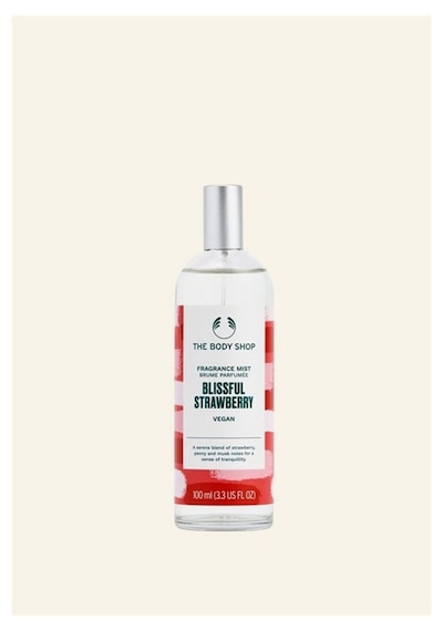 The Body Shop Blissful Strawberry Vücut Spreyi Body Mist 100 ML
