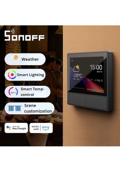 Sonoff Nspanel Akıllı Sahne Duvar Anahtarı Wifi Akıllı Anahtarı