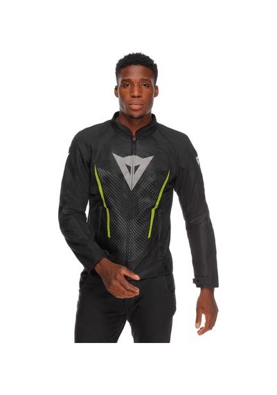 Dainese Daınese Herosphere Black Whıte Yellow Fluo Aır Tekstil Mont Renkli