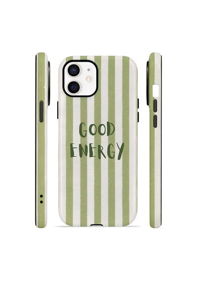 Apple iPhone Uyumlu 11 Vorian Çift Katmanlı Magsafe Kılıf Good Energy Olive