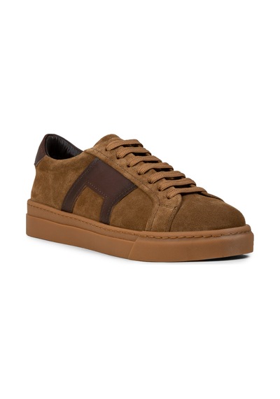 Deery Erkek Hakiki Süet Taba Renkli Sneaker Ayakkabı - 02002mtbac01 Taba