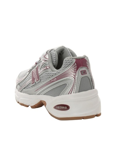 New Balance U740ms2-r 740 Kadın Spor Ayakkabı Gri Gri Bordo