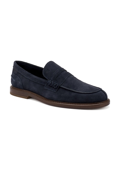 Oxford Klasik Erkek 76d0 Frau Suede Blu Lacivert