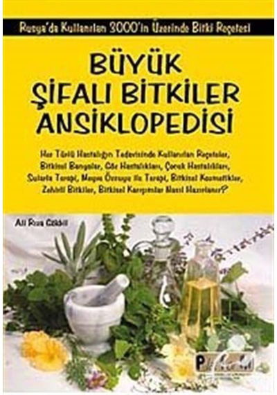 Büyük Şifalı Bitkiler Ansiklopedisi kitap Kağıdı - Ali Rıza