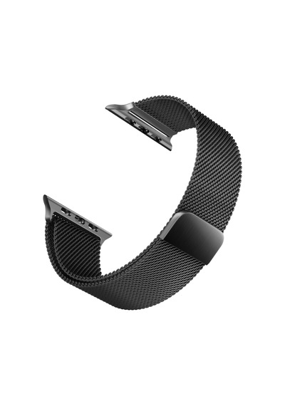 Microsonic Apple Uyumlu  Watch Series 8 45 MM Milanese Loop Kordon